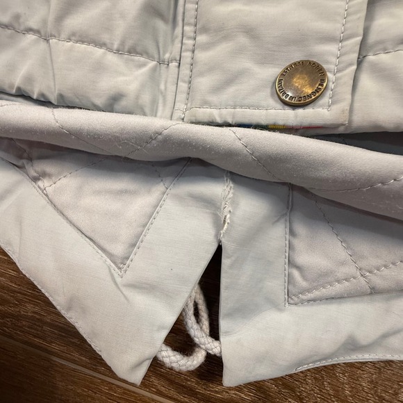 Boden Women's Dunbar Waterproof Parka Hooded Lined Insulated Outdoor Size 8 Blue - Picture 8 of 16